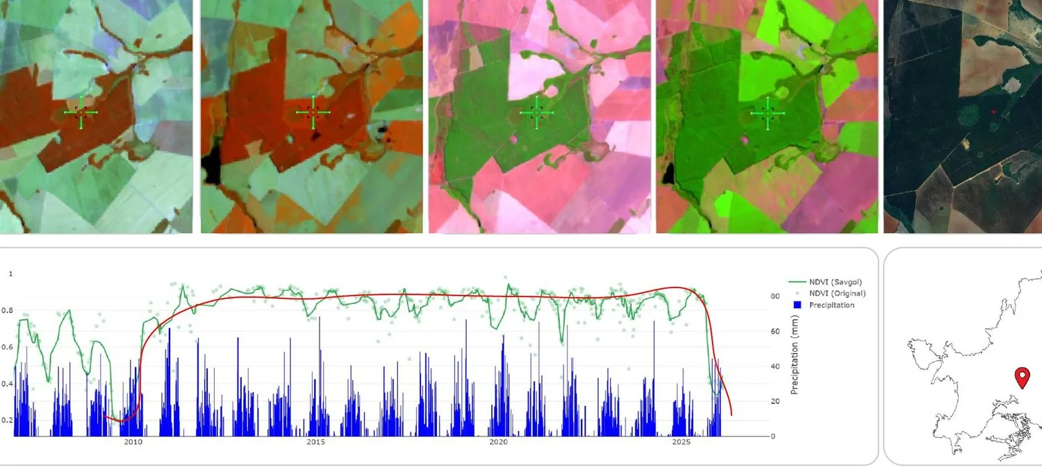 Landsat, Sentinel and Google Earth comparison for Silviculture